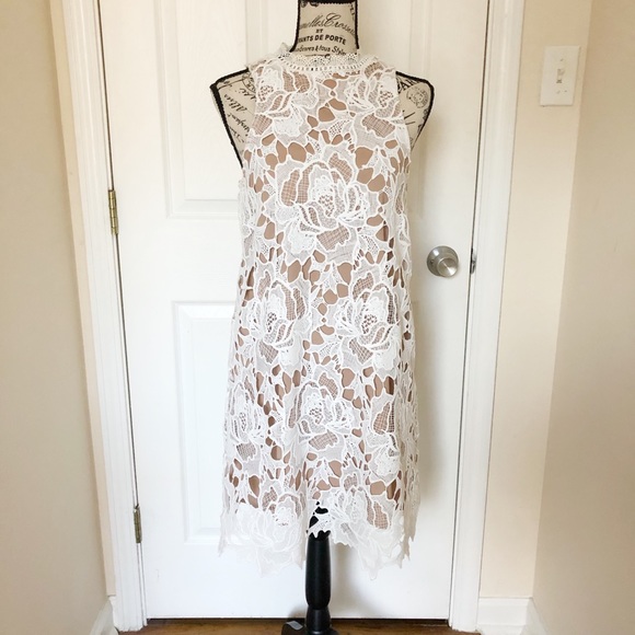 The Impeccable Pig Dresses & Skirts - SOLD Boutique The Impeccable Pig White Lace Dress